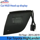 Автомобильный дисплей на лобовом стекле OBD для Toyota HighLander 2009  2015, 2016, 2017, 2018, 2019, 2020, 2021, цифровой спидометр, Автомобильный дисплей OBD2