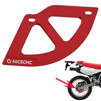 nicecnc rear disc brake guard cover protector for honda xr650r 00 07 xr 650r cr125r cr250r cr500r 1987 2001 cr 125r 250r 500r