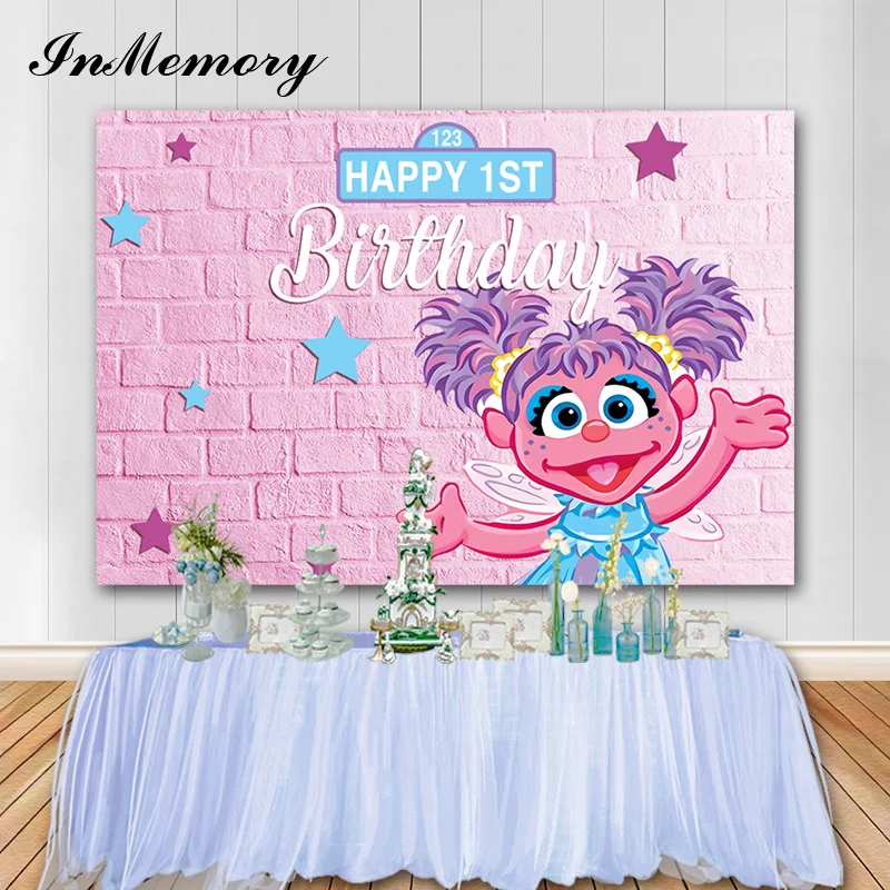 Виниловый фон для фотосъемки с изображением розовой стены вечеринки в стиле