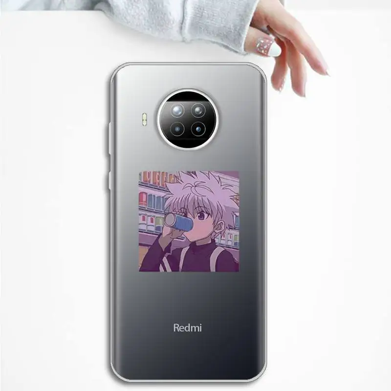 

Hunter x Hunter anime JAPAN Phone Case Transparent for Xiaomi Redmi note 10 t 8 9 pro lite 11