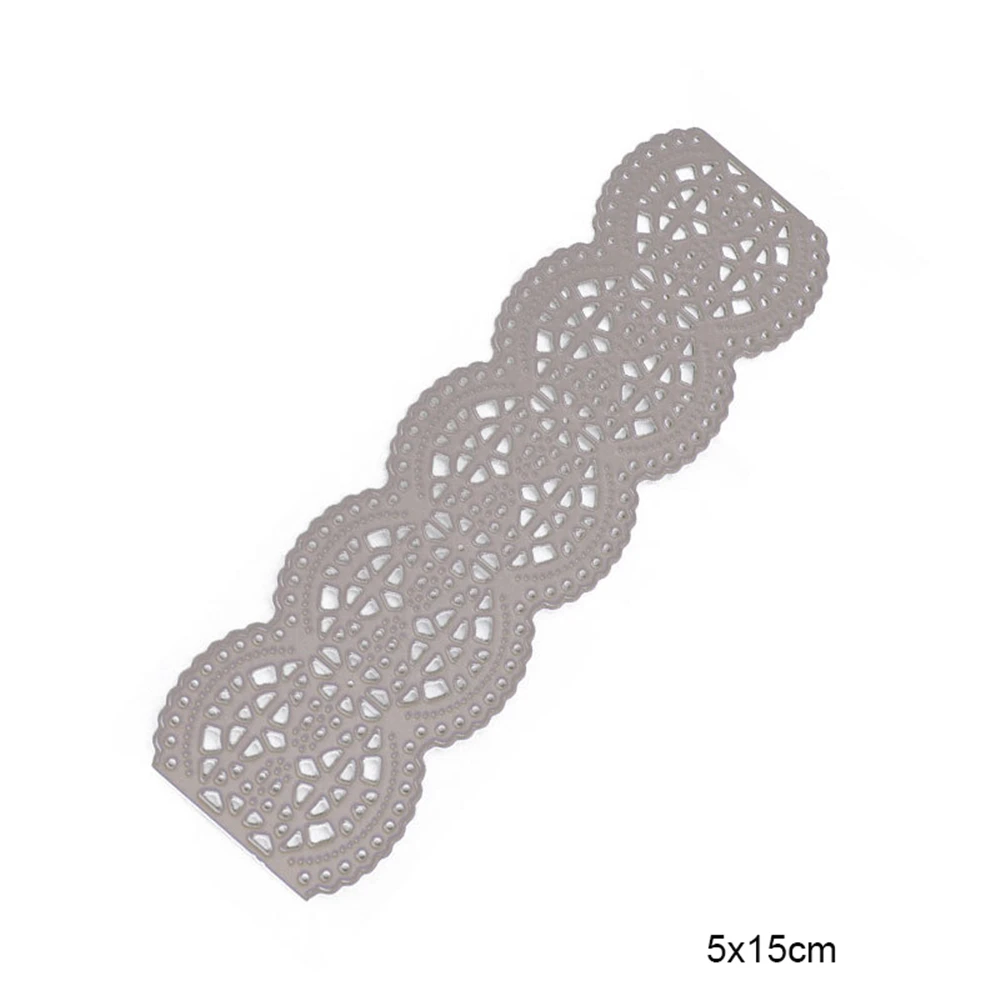 Металлические Вырубные штампы с кружевной кромкой скрапбукинг ремесло вырубки