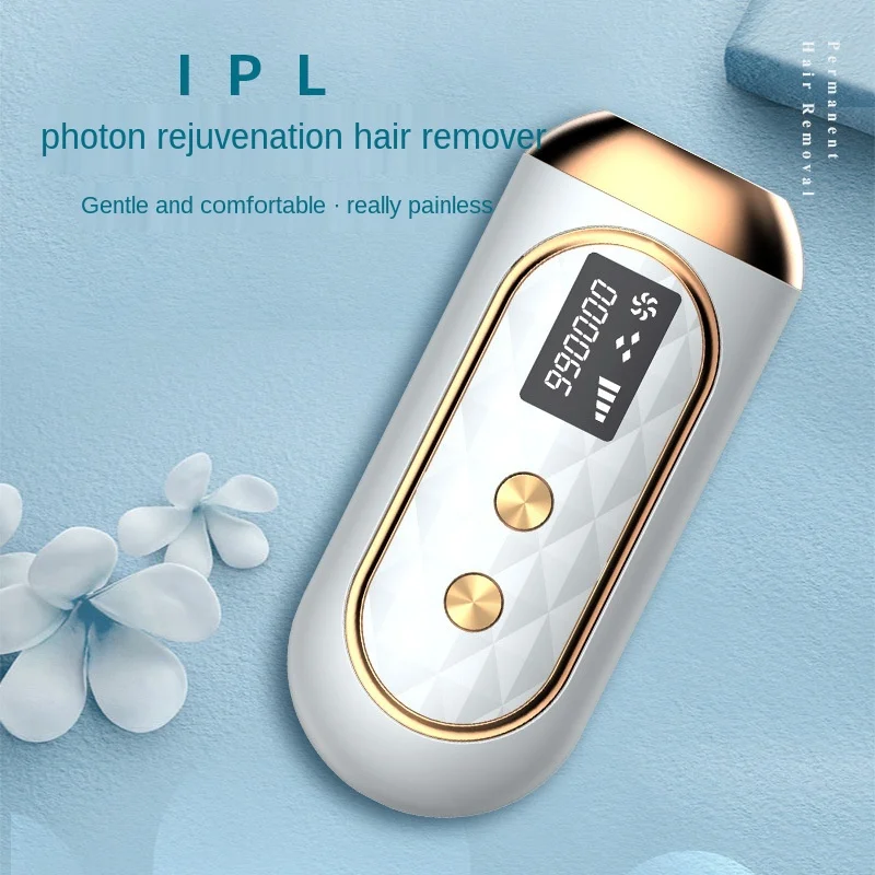 

Freezing Point Laser Painless Hair Removal for Women with Home Beauty Rejuvenation Hair Removal Instrument Epilator