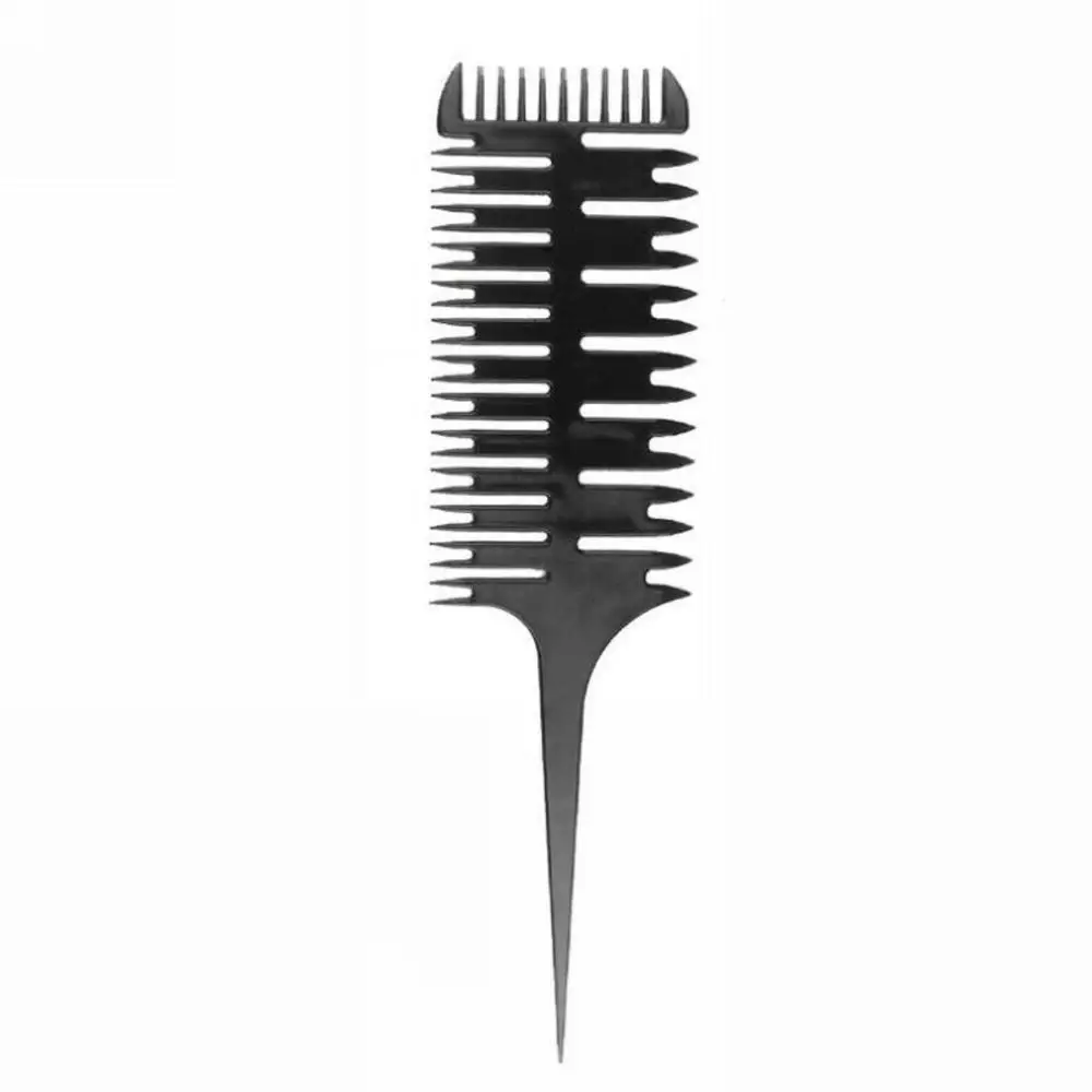 New 3-Way Sectioning Highlight Comb Professional Easy To Use Weave Weaving Comb Hair Dye Styling Tool Salon Hair Comb Tool