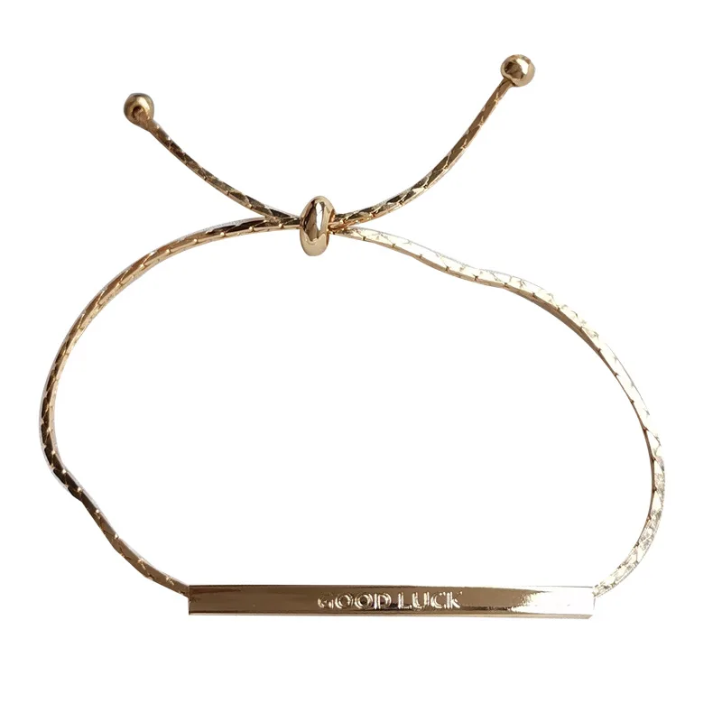 

Niche Design Bracelet Simple Adjustable Bracelet Fashion Japanese Korean Girlfriends Bracelet for Women Jewelry