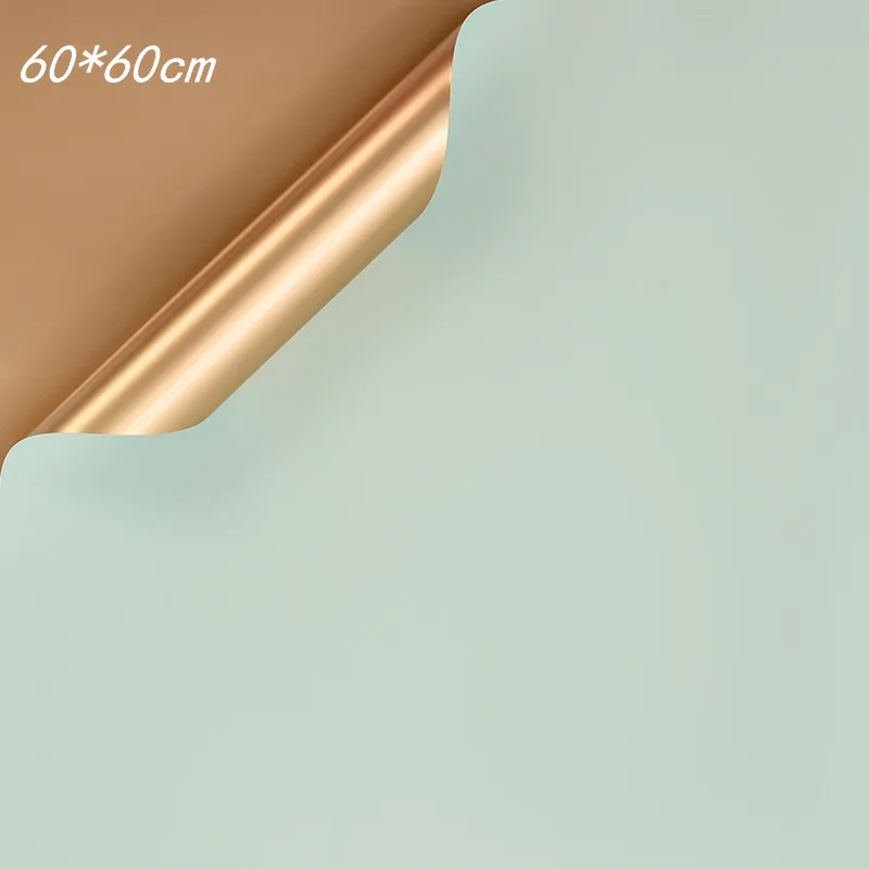 20 шт двухсторонняя оберточная бумага для букета 60*60 см Водонепроницаемая оберточная бумага для цветов подарки свадебный макет креативная бумага для цветов