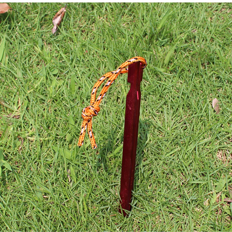 

Tent Peg 12pcs 18cm Aluminium Alloy Nail Camping Equipment Outdoor Traveling Tent Building Beach Tent Pegs Camping Accessories