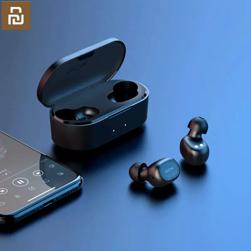 Беспроводные наушники Youpin T1S Dual V5.0 Bluetooth 3D стереозвуковые двойной микрофон с
