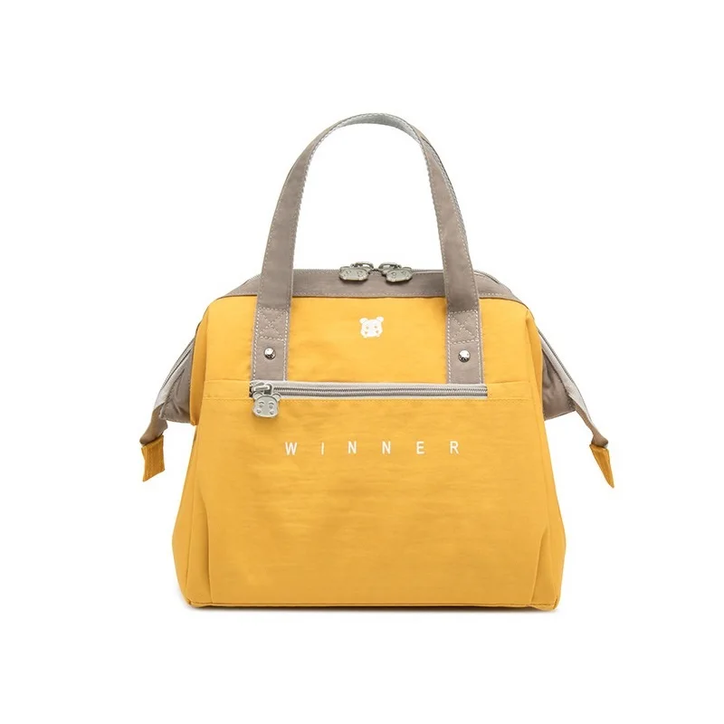 Портативный мягкая сумка холодильник для сохранения обеда или милые короткие