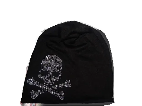 Готическая шапка с кристаллами