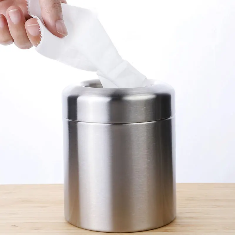 Мини мусорный бак для стола с мусорной баночкой маленький столешница мусорная