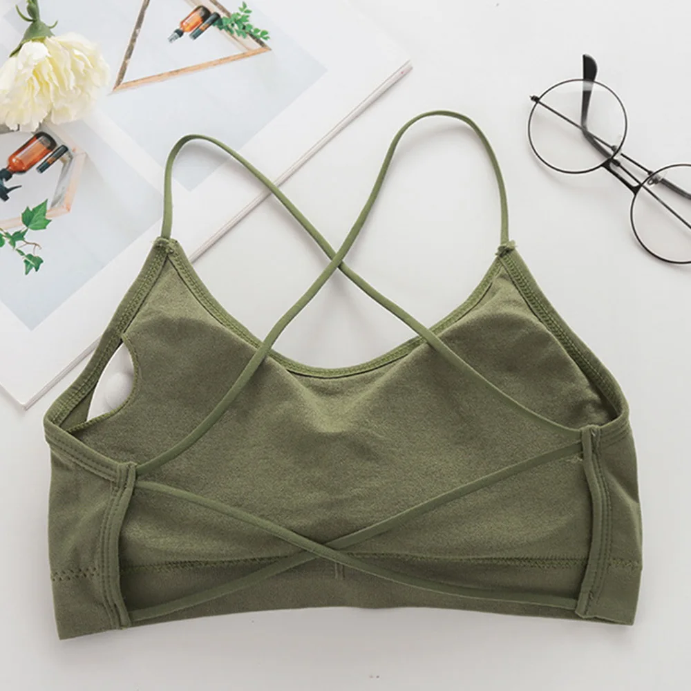 

Sexy Bra Bandeau Top Women Crop Top Seamless Tube Top Backless Bralette Streetwear Camis Lingerie Beauty Back Female Crop Tee