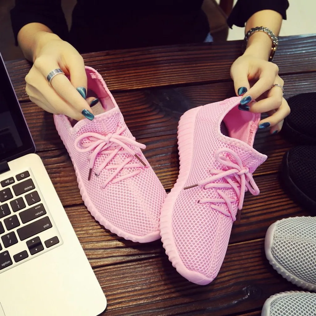 Светильник кие беговые кроссовки для женщин сезон весна осень 2020 Удобная