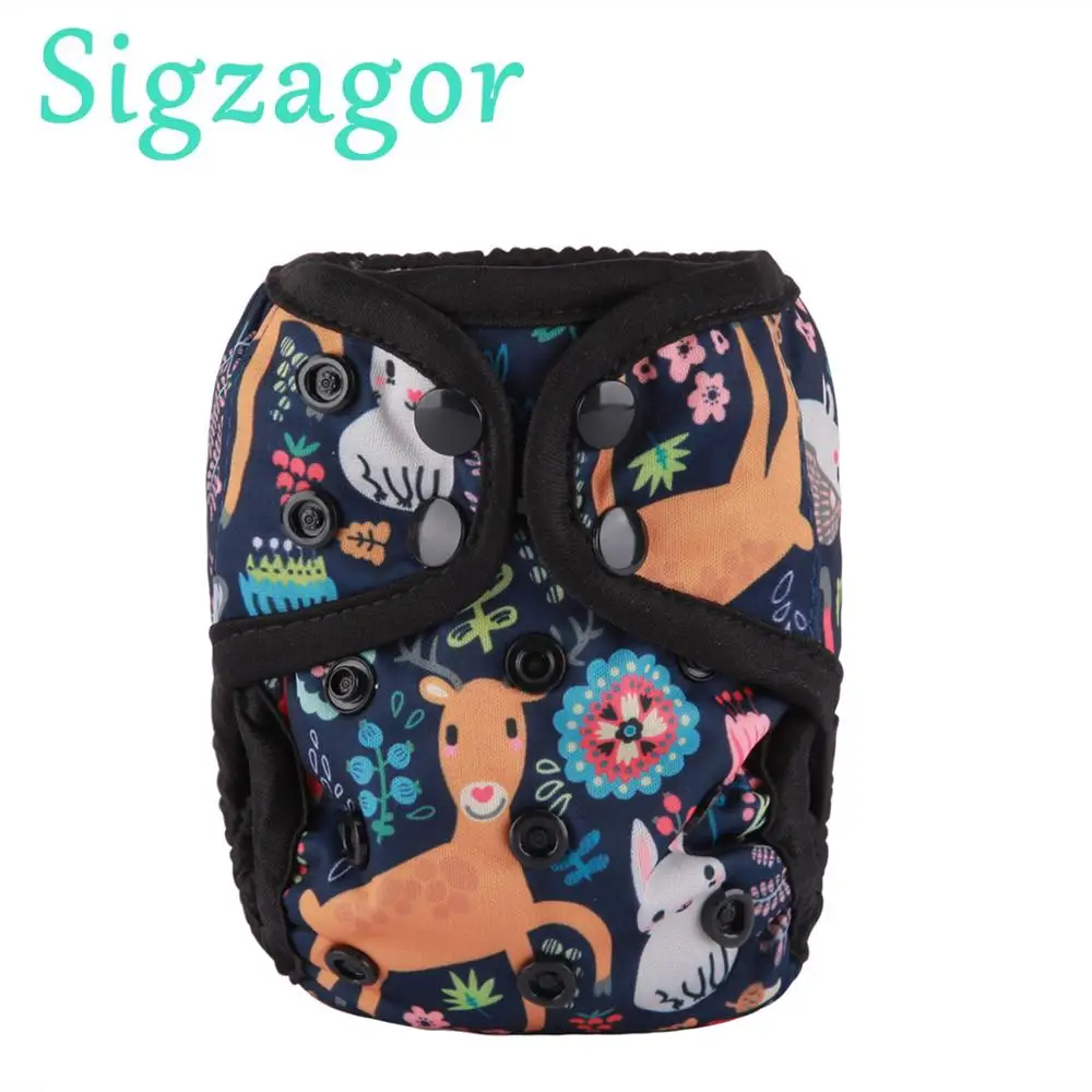 9 Ткань для новорожденных Подгузники Чехлы Регулируемая Водонепроницаемый 4 10lb 2 5