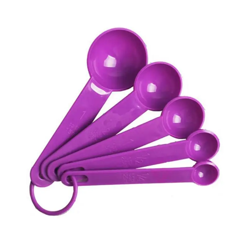 5Pcs/set Kitchen Measuring Spoon Multi Purpose Teaspoon Coffee Sugar Scoop Baking Cooking Cups With Scale Tool | Дом и сад