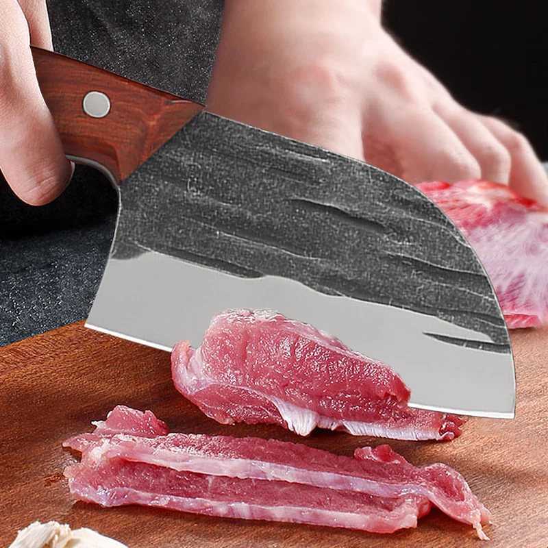 4 5 &quotМини кухонный нож ручной работы кованый шеф-повара из нержавеющей стали для