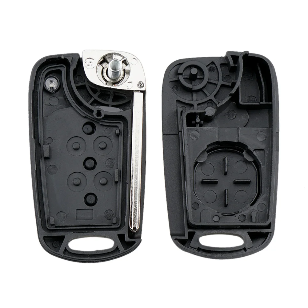 

For Hyundai 3 Buttons Flip Folding Remote Key Shell Case Replacement I20 I30 IX35 I35 Car Key Substitute Shell For Dropshipping