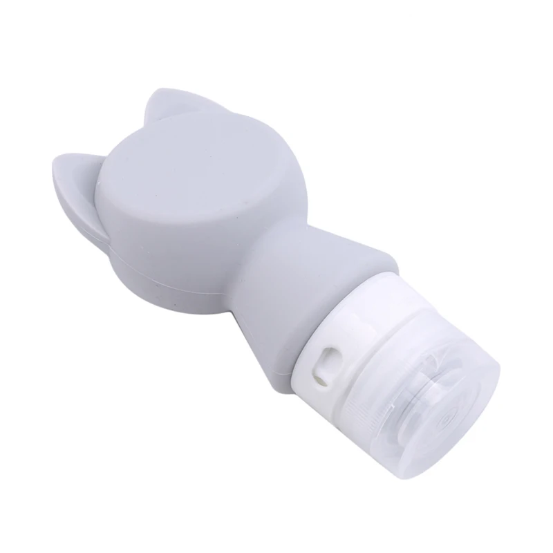 

Cartoon Empty Silicone Travel Makeup Bottles Empty Containers For Cosmetics Lotion Shampoo Bathroom Container Bottle