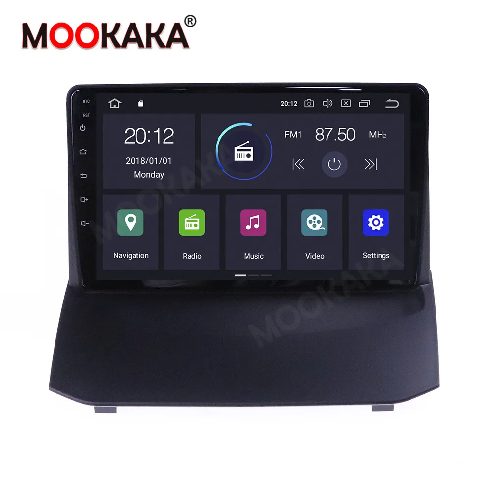 Android10 автомобильный радиоприемник мультимедийный плеер с GPS для Ford Fiesta Mk 6 2008 2013