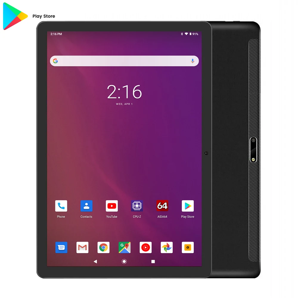 2020 Android 9 0 10 дюймовый четырехъядерный планшет 3G с телефонным звонком 32 Гб ROM Две sim