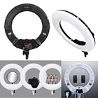 Светодиодная кольцевая лампа Yidoblo, студийный светильник для селфи с триподом, 18 дюймов, двухцветный, для стриминга в реальном времени, лампы для макияжа