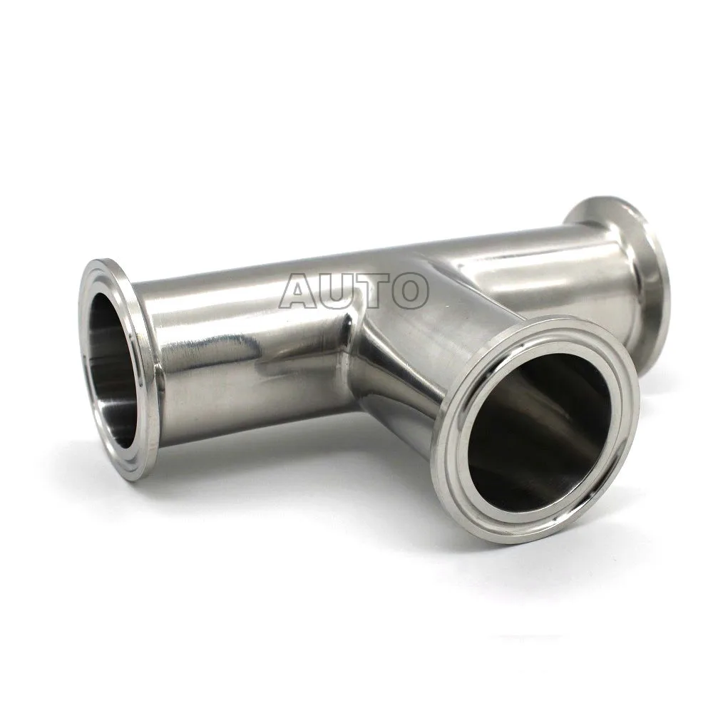 Быстрая установка одинаковый диаметр нержавеющая сталь 304 316L 3-ходовой зажим