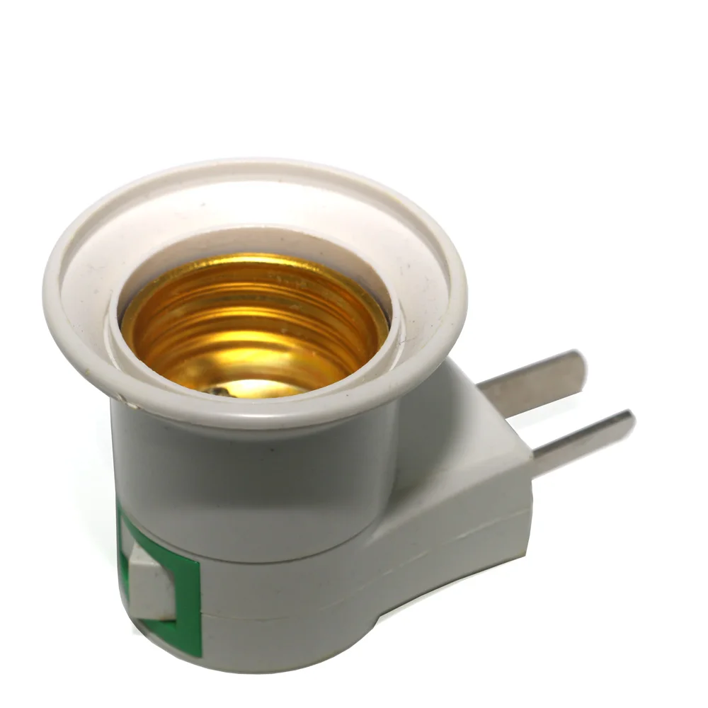 2 шт. E27 Светодиодный светильник розетка Тип цоколя для питания переменного тока