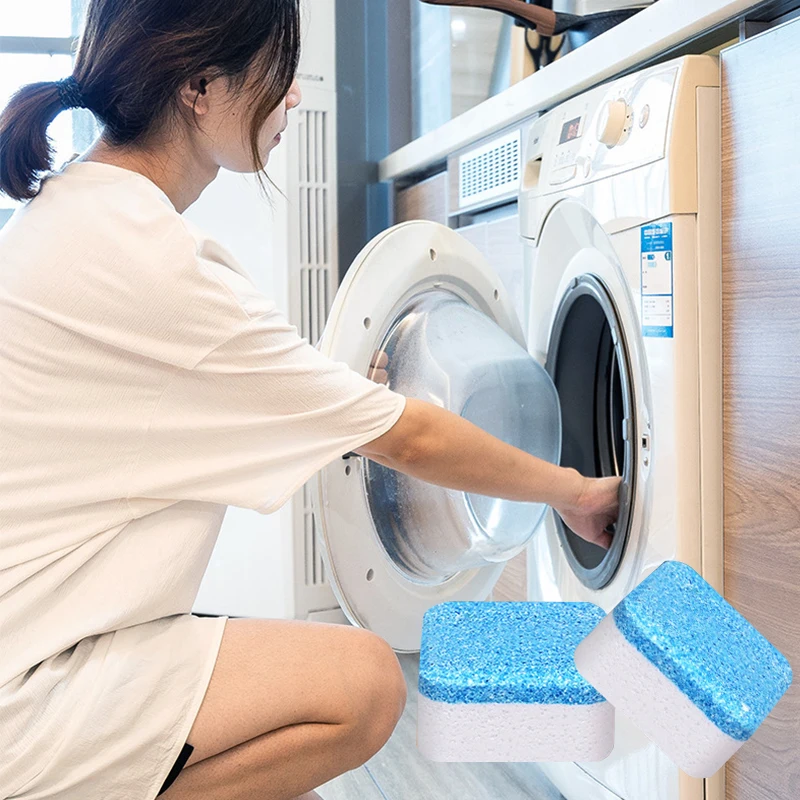 

2021 Newest Washing Machine Cleaner Washer Cleaning Detergent Effervescent Tablet Cleaner Washing Machine Home Cleaning tools