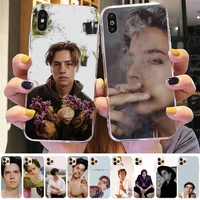 american tv riverdale series cole sprouse phone case for iphone 11 12 13 mini pro xs max 8 7 6 6s plus x 5s se 2020 xr case