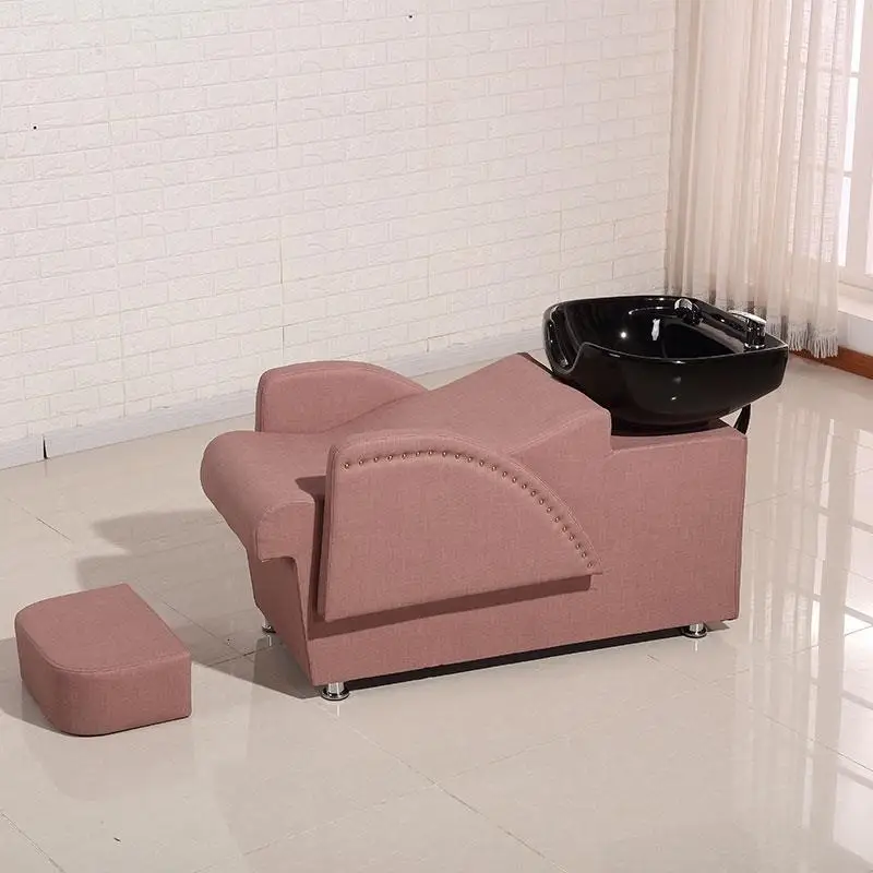 Косметологическая кровать для косметических салонов Lavacabezas Silla Peluqueria, Парикмахерская мебель Cadeira Maquiagem, шампунь, стул