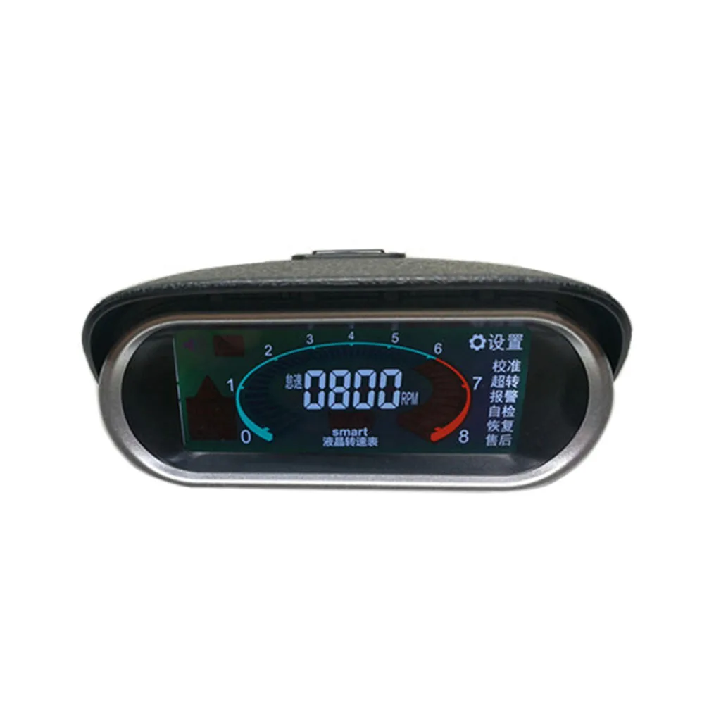 Universal Tachometer 12V/24V Tacho Gauge Fit for Cars Boat Trailers Ships Excavators LCD Screen | Автомобили и мотоциклы