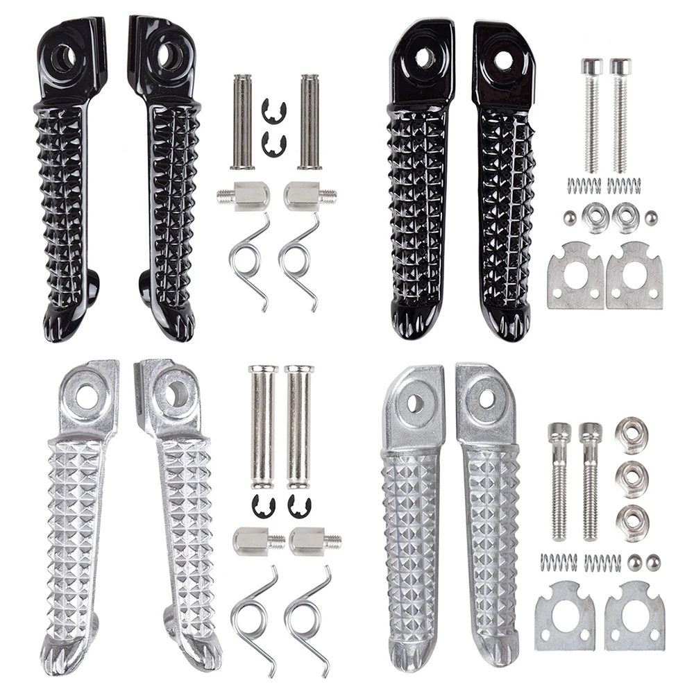 YZFR6 мотоциклетные подножки для Yamaha YZF R6 1999 2000 2001 2002 2011 2012 Передняя Задняя педаль