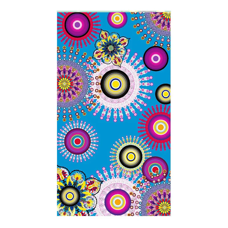 Пляжное полотенце 100*180 см высокое качество реактивный принт размера плюс