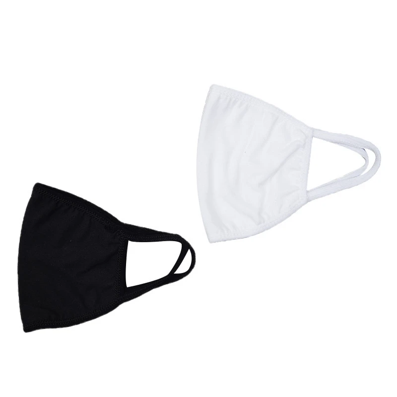 10 шт. наснести любой логотип маска черный белый цвет маски дышащей многоразовые