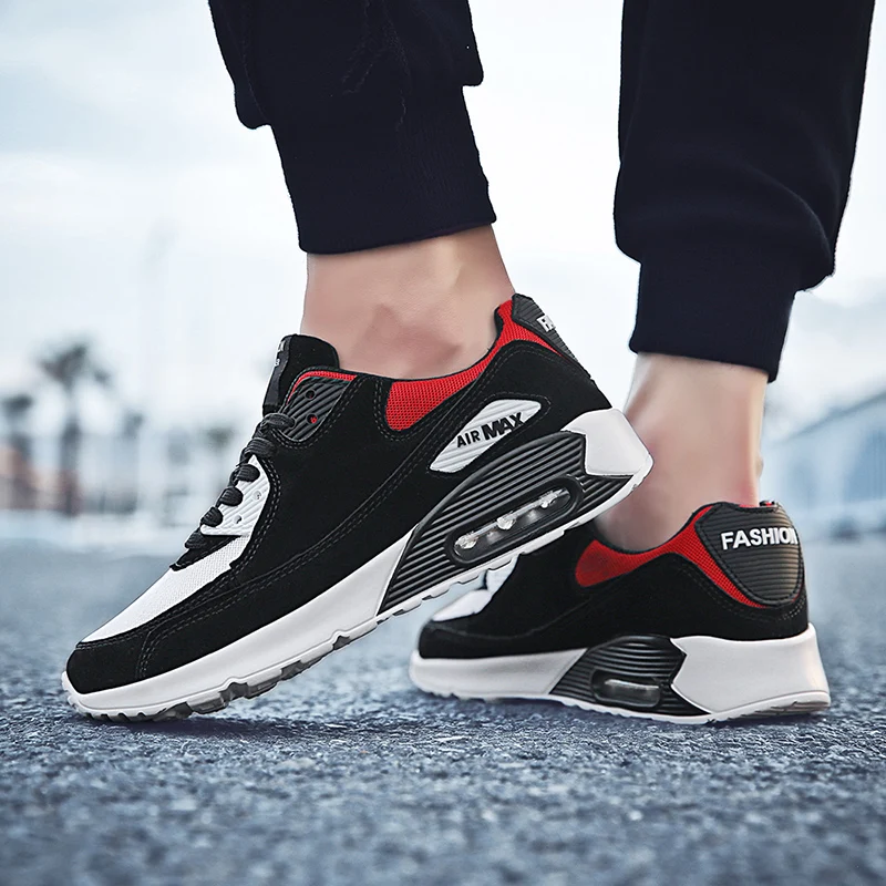 Мужские кроссовки удобные с воздушной подушкой спортивная обувь для мужчин