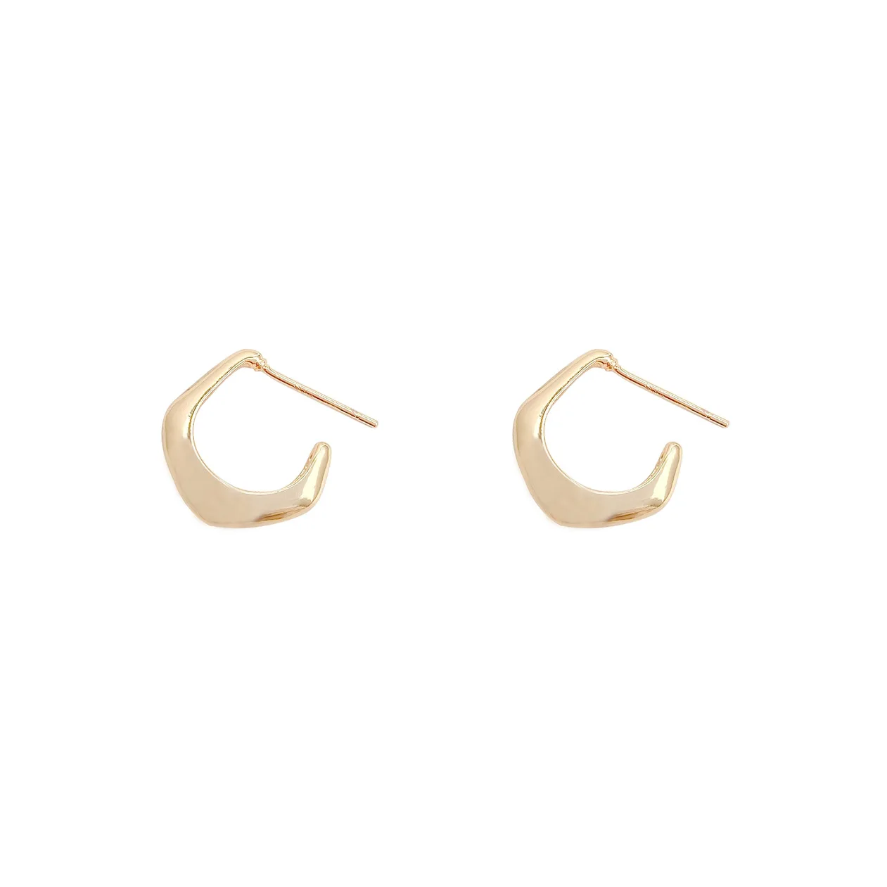 

Minimalist 925 Sterling Silver Stud Earrings Vintage Square Metal Handmade Fashion Joker Earrings Party Accessories Jewelry Gift