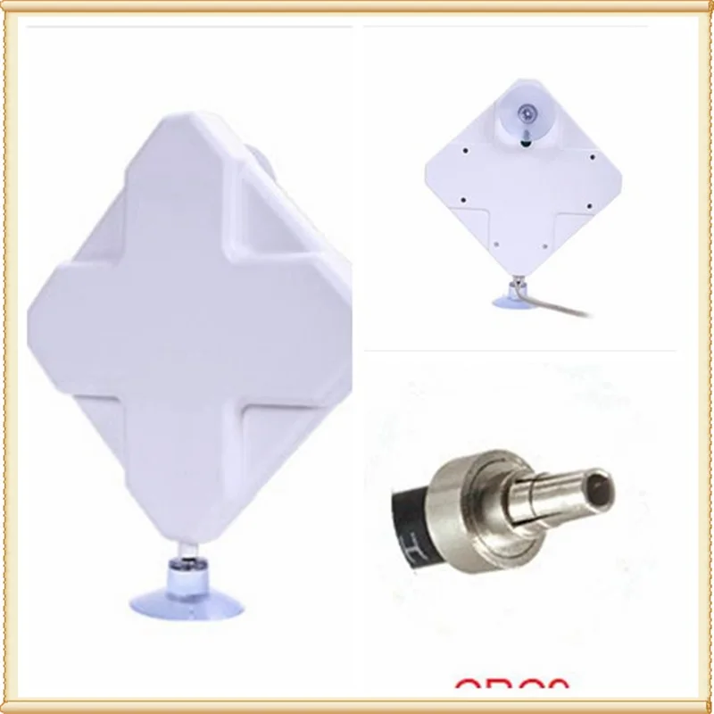 35dBi 4G External iAntenna CRC9 Connector Booster Signal Amplifier 2M Cable for 4g usb dongle