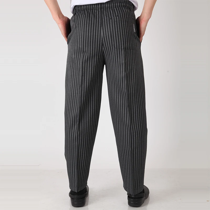 Унисекс униформа шеф повара брюки для ресторана и кухни штаны с эластичным