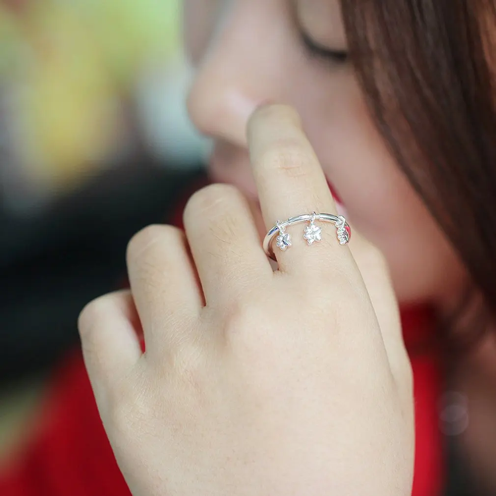 Женское кольцо с подвеской в виде звезд|Кольца| |