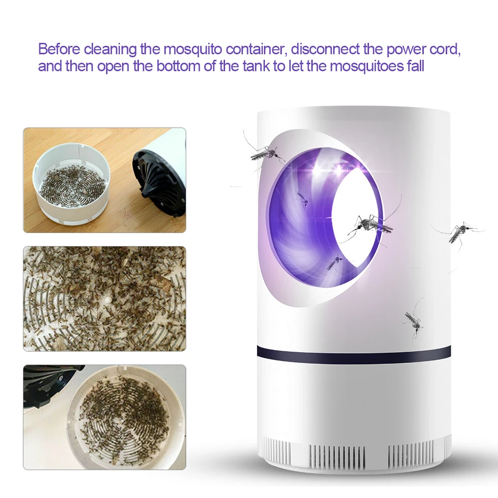 Лампа-убийца от комаров на солнечной батарее садовый уличный светильник для