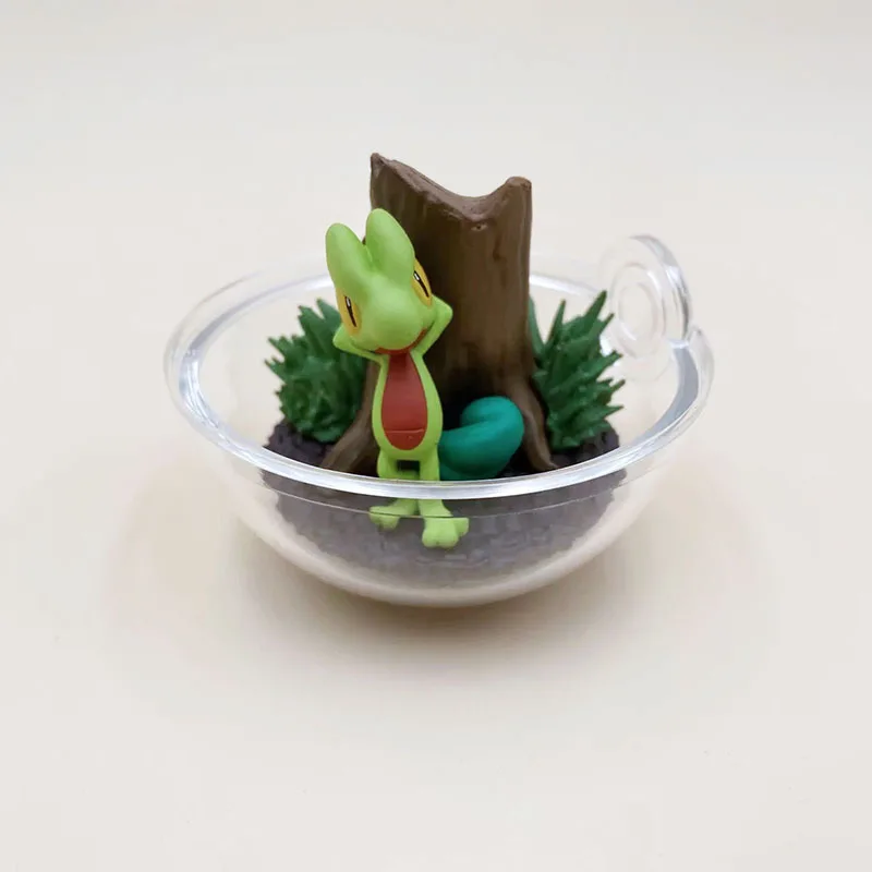 6 шт./компл. аниме прозрачный шар с воббуфетом Mew Treecko Magnemite Entei bellosom Pikachus Pokemones