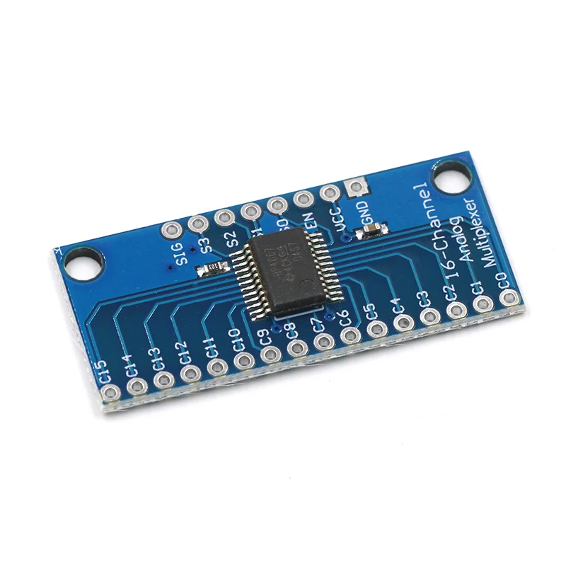 1 шт. CD74HC4067 16 канальный с аналоговым и цифровым дисплеем мультиплексор