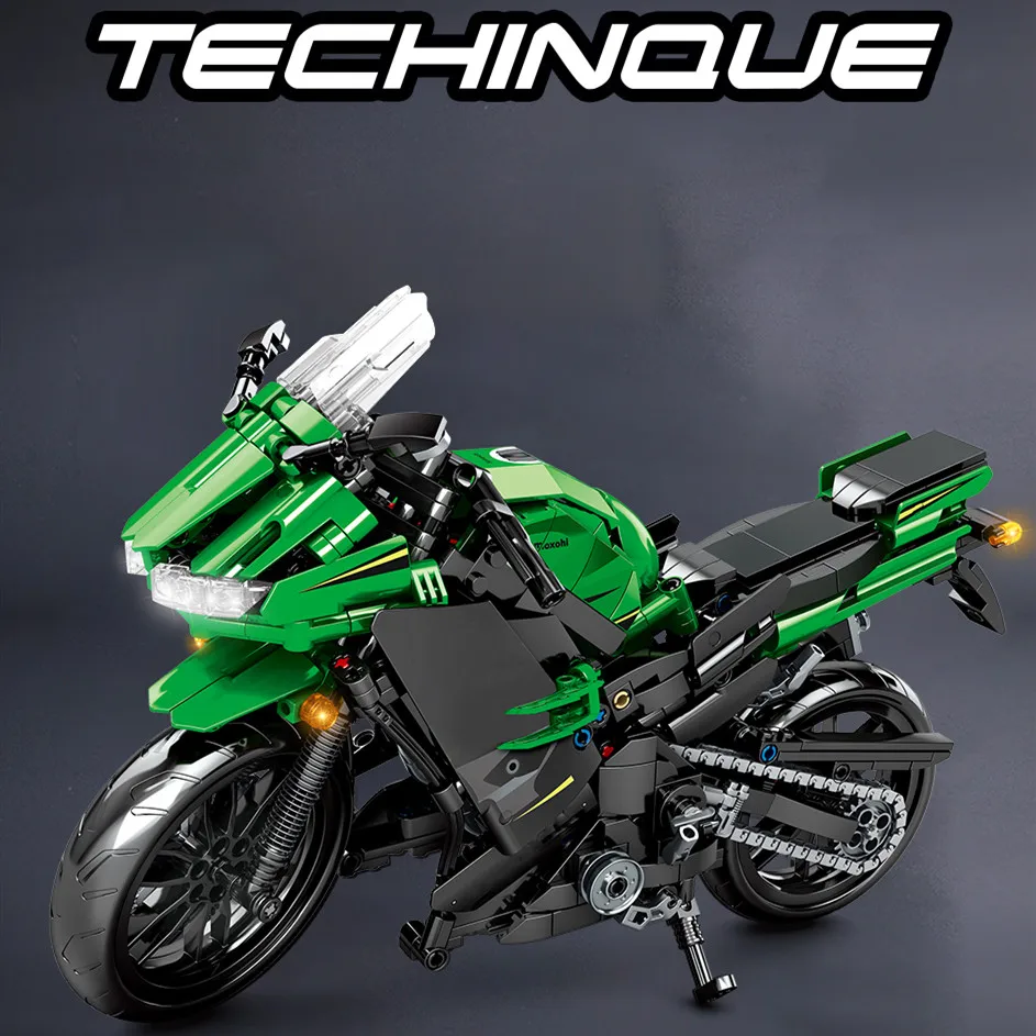 Sembo блок город строительные блоки технические мотоцикл Скорость машина чемпиона