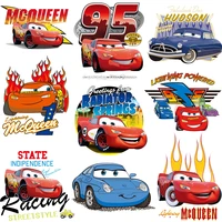 cartoon anime cute car patches for clothing letters thermo stickers on t shirt iron on transfers for clothes appliques parches