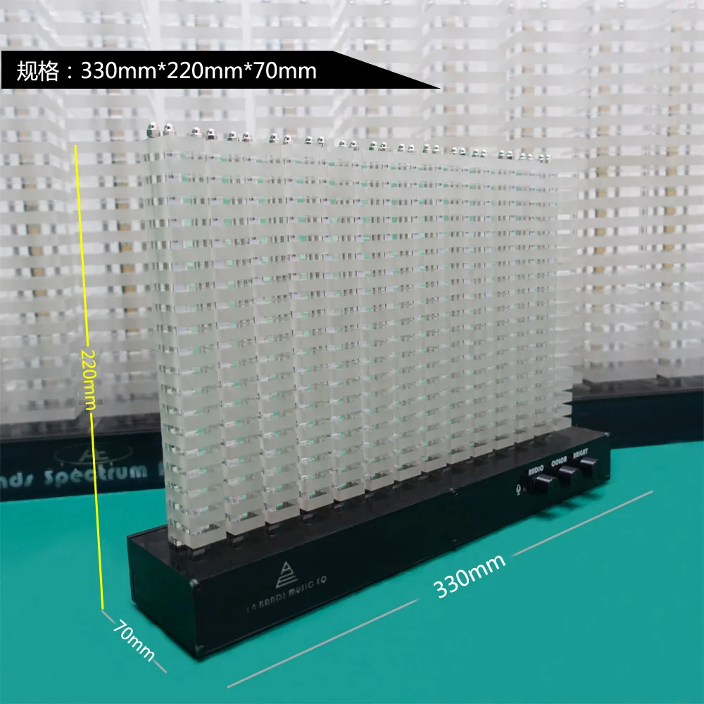 14 сегмент анализатор спектра индикацией уровня музыкальный светильник