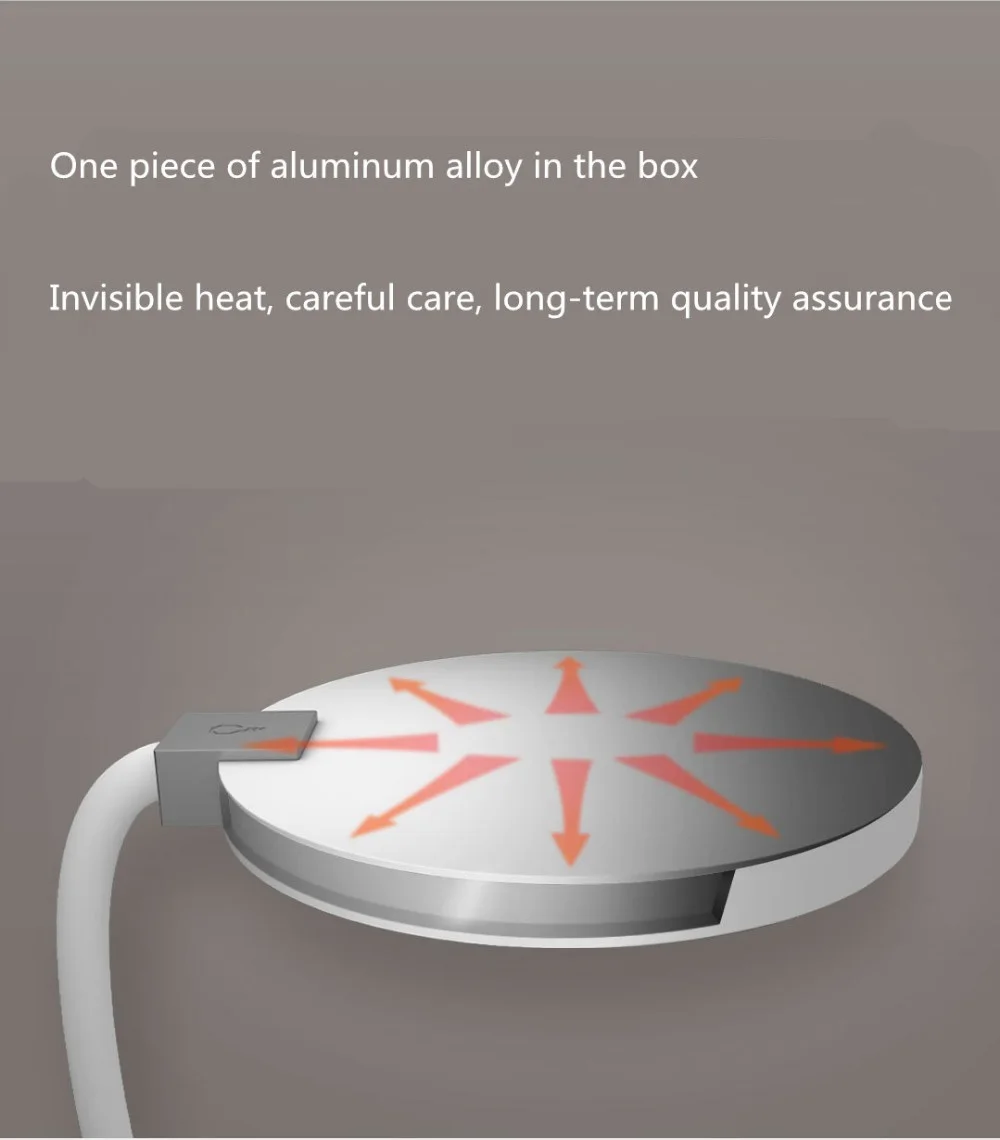Xiaomi Mijia COOWOO, умный светодиодный настольный светильник, 100-240 В, с функцией защиты глаз, светильник для чтения с сенсором, беспроводная Ночная лампа