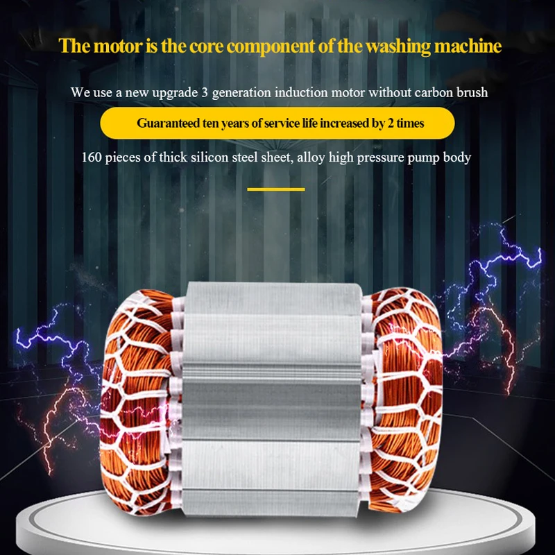 Очиститель высокого давления ультра высокое давление бытовой 220 в насос