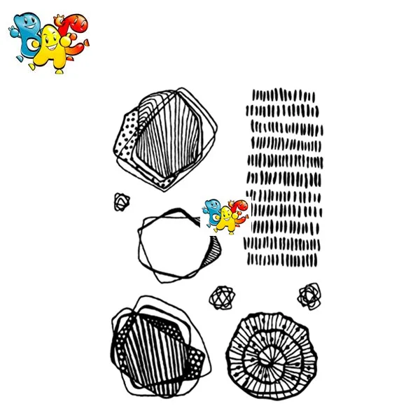 Фон прозрачные штампы для скрапбукинга сделай сам/изготовления открыток/Детские