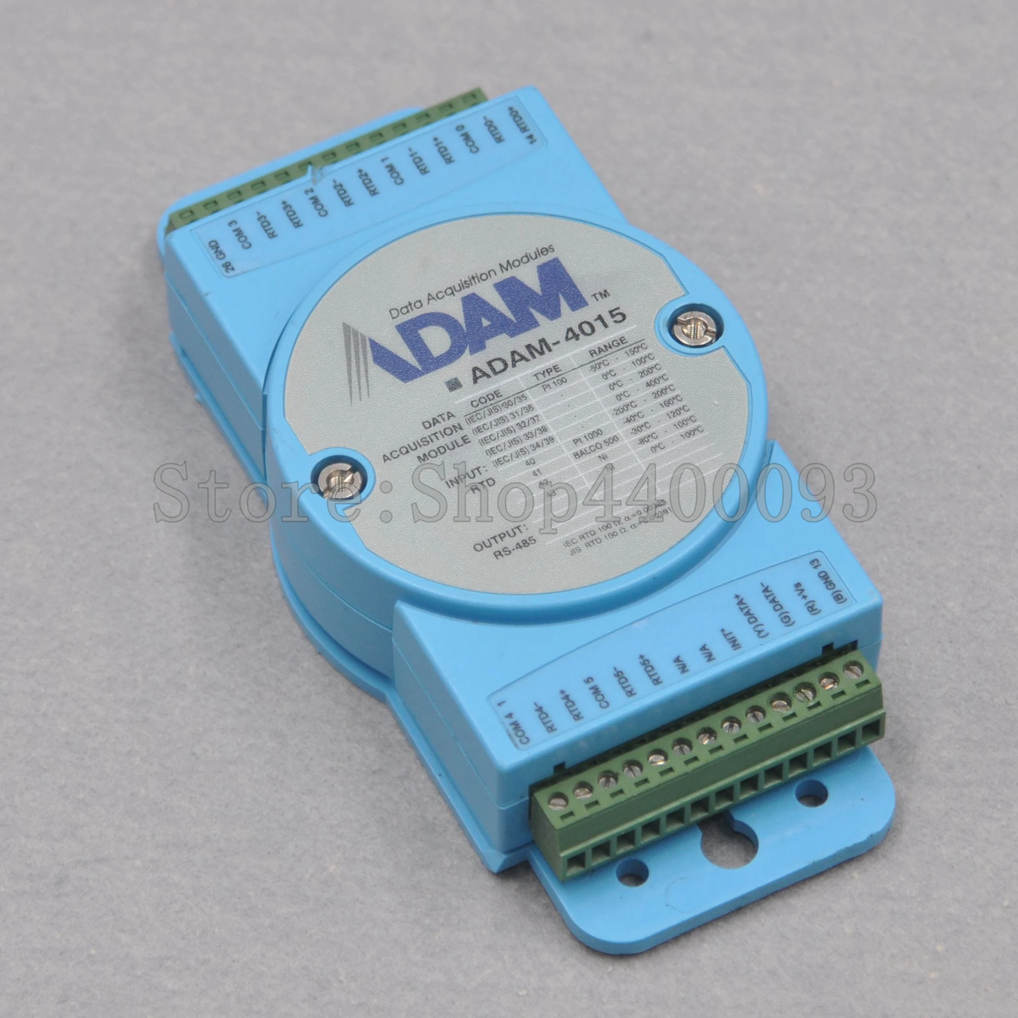 ADVANTECH ADAM 4015 поддерживает Modbus для 6 канальный Термальность модуль