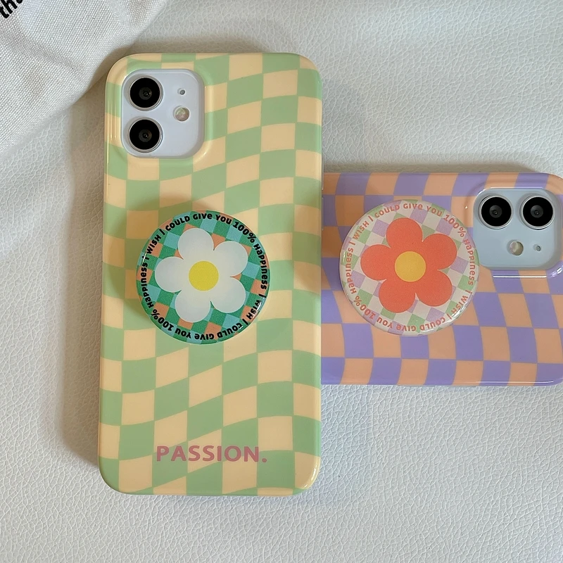 universal mobile phone bracket 3d cute flowers phone expanding stand finger holder for phone stand accessories for mobile phones free global shipping