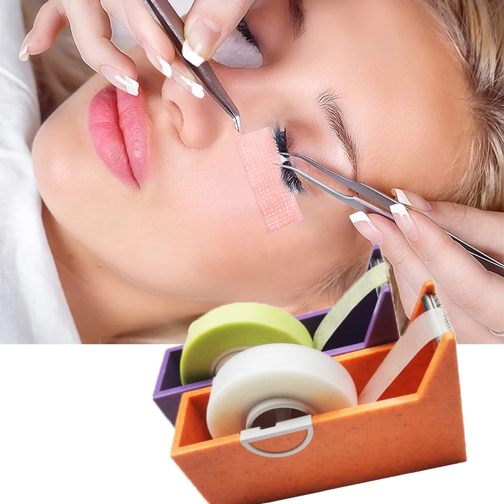 

1pcs Tape Cutter Eyelashes Extension Tape Cutter For Grafting Eyelash Adhesive Tape Holder Lash Extension Tools For Cutting Tape